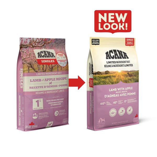 ACANA Singles Lamb with Apple Recipe Dry Dog Food - Image 4