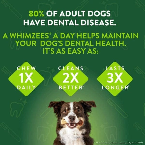 Whimzees Rice Bone Natural Dental Chew - Image 3